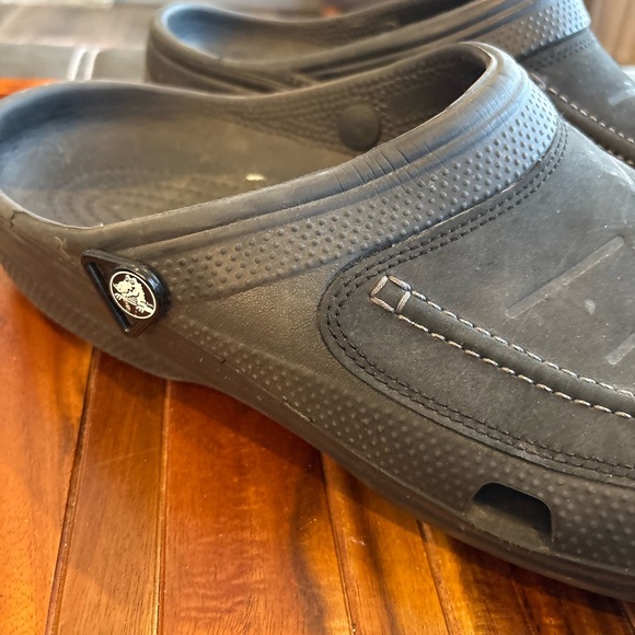 Crocs Yukon Vista II Clogs Mens Size 14 Black Faded No Strap - Picture 3 of 6